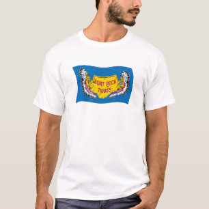 Camisa de bandeira Assiniboine de Fort Peck