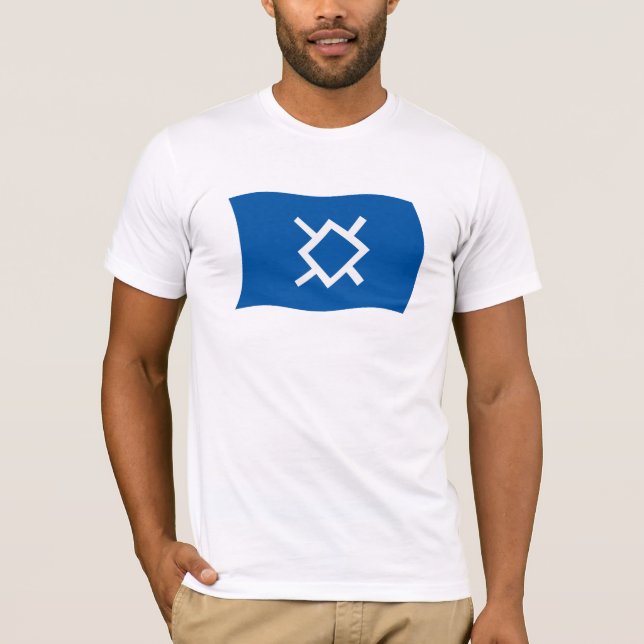 Camisa de bandeira Cheyenne do norte (Frente)