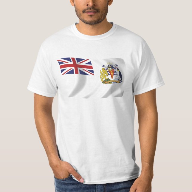 Camisa de Bandeira da Antártida Britânica (Frente)