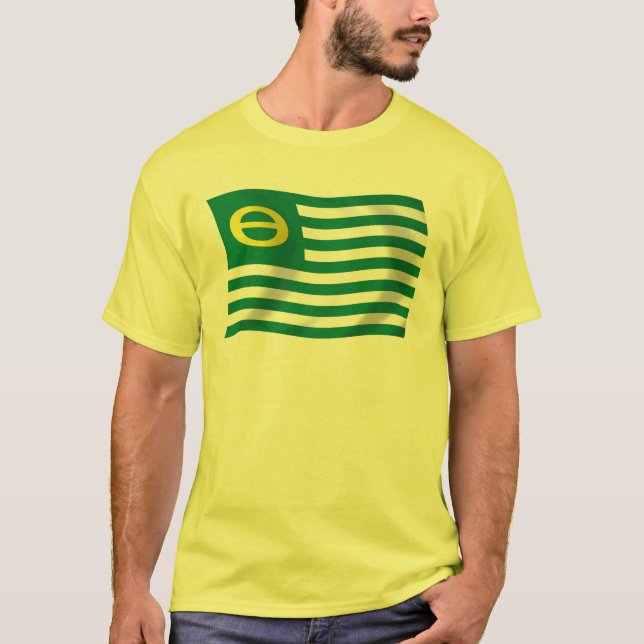 Camisa de bandeira do Movimento Ecológico (Frente)