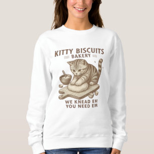 Camisa De Banheiro De Biscoitos De Gatinho Engraça
