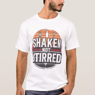 Camisa de Barman Agitado Não Mexido