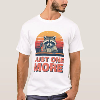 Camisa de Barman com Um Guaxinim A Mais