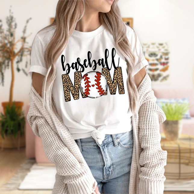 Camisa de basebol de verão, mãe de beisebol (Criador carregado)
