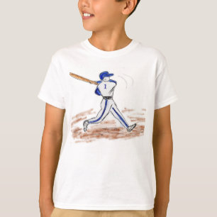 Camisa de basebol infantil