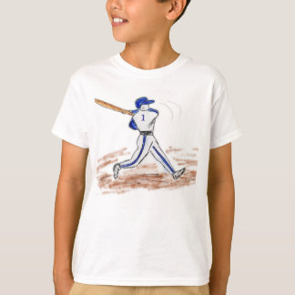 Camisa de basebol infantil