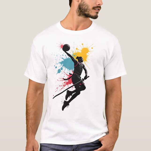 Camisa de basquete - Samurai Dunk (Frente)