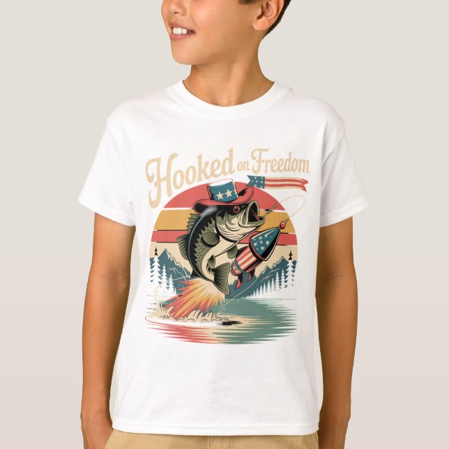 Camisa de Bass Cowboy 4 de Julho (Frente)