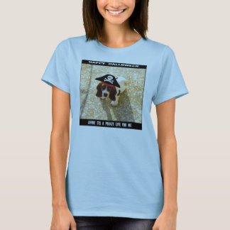 Camisa de Basset Hound do pirata
