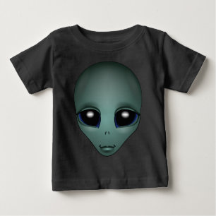 Camisa de Bebê Alien Camisa de Bebê Alien Fofa