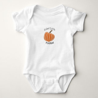 Camisa de bebê de abóbora mais fina