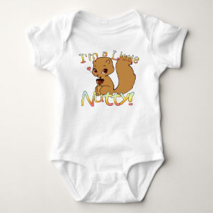 Camisa de Bebê de Esquilo Bonito