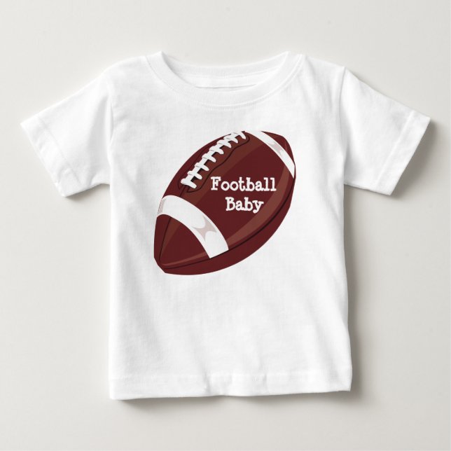 Camisa De Bebê De Futebol (Frente)