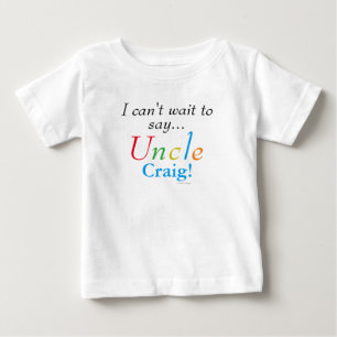 Camisa de Bebê Divertida com Nome Personalizado do