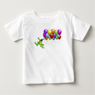 Camisa De Bebê Do Ano Do Leite De Sapo