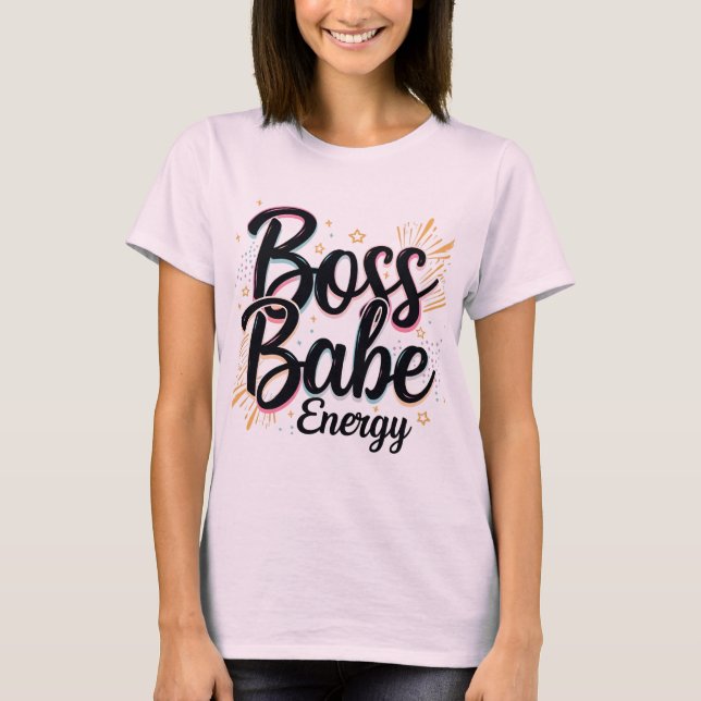 Camisa de bebê do chefe preto e prateado (Frente)