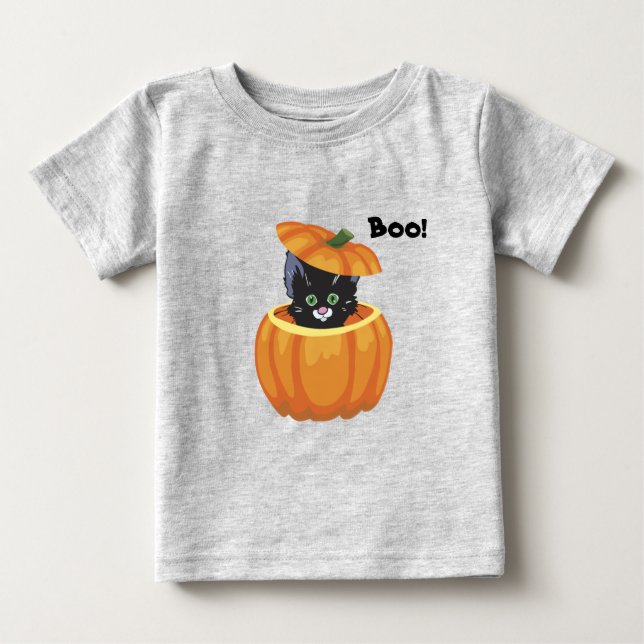 Camisa de Bebê do Halloween (Frente)