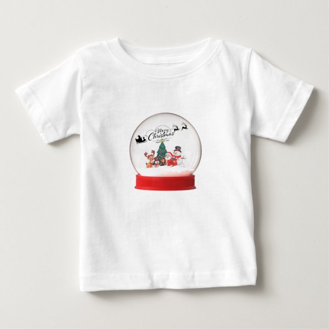 Camisa de bebê do Natal (Frente)