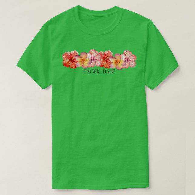 Camisa de bebê do Pacífico (Frente do Design)