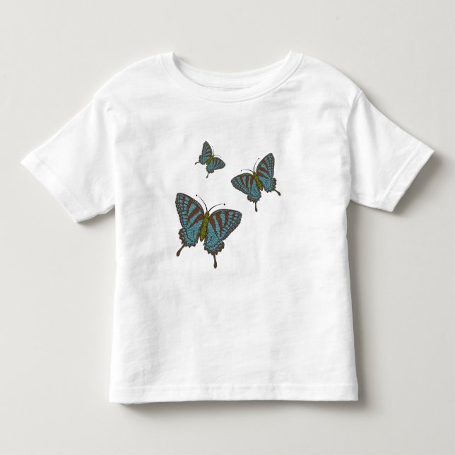 Camisa de Bebê e Criança de Swallowtail Japonês (Frente)