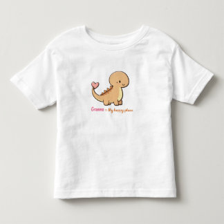 Camisa de bebê Lugar Seguro Dinossauro Bonzinho Vo