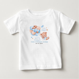 Camisa de Bebê "Mal Podemos Esperar" do Ursinho Te