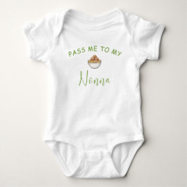 Camisa de Bebê Nonna Italiana