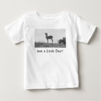 Camisa de Bebê Pequeno Cervo Fawn