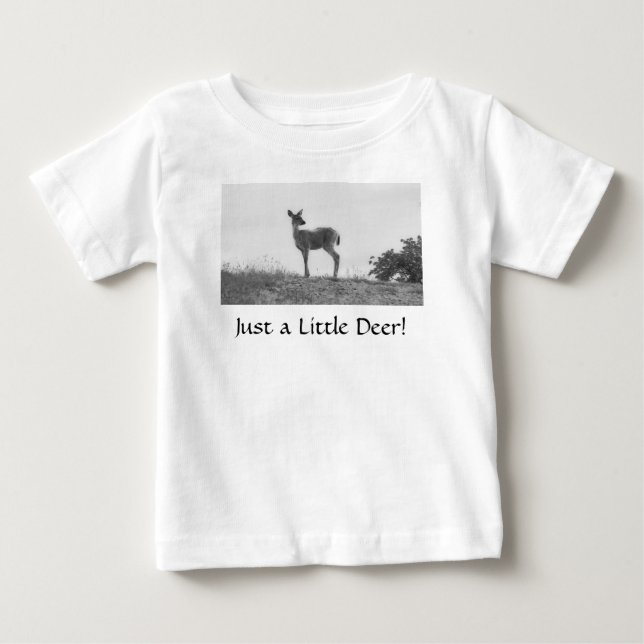 Camisa de Bebê Pequeno Cervo Fawn (Frente)