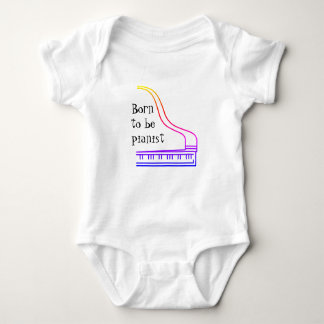 Camisa de Bebê Pianista por Syahikmah