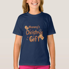 Camisa de Bebê Presente de Natal da Mamãe | Festa