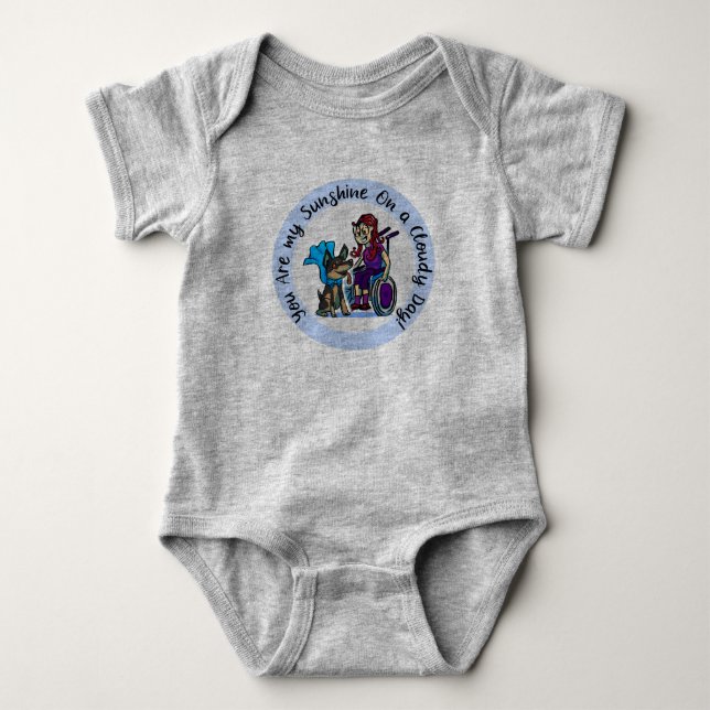 Camisa de bebê sunshine (Frente)