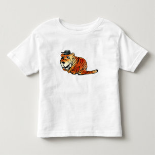 Camisa de Bebê Tigre de Desenho Engraçado - Animal