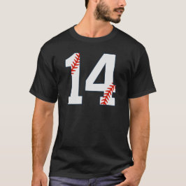 Camisa de Beisebol Número 14