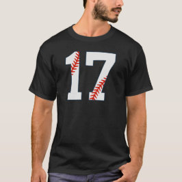 Camisa de Beisebol Número 17