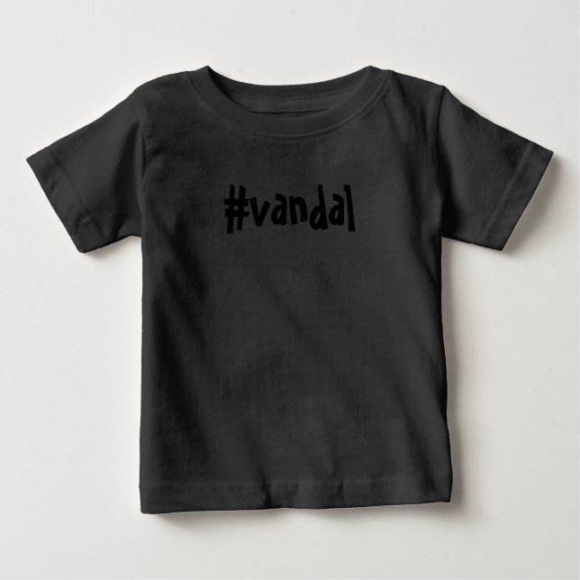 Camisa de beisebol #vandal (Frente)