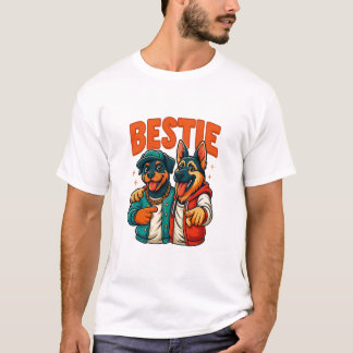 Camisa de Bestias de Cachorro de Hip para camiseta