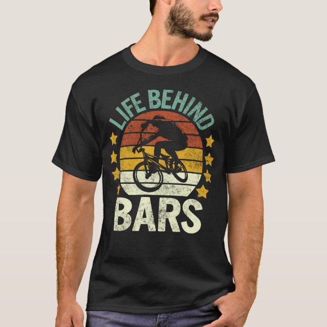 Camisa de bicicleta BMX, Vida atrás de Bares, Cami (Frente)