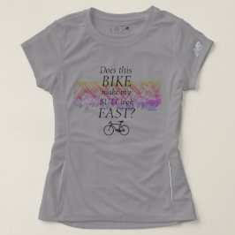 Camisa de bicicleta de equilíbrio feminino