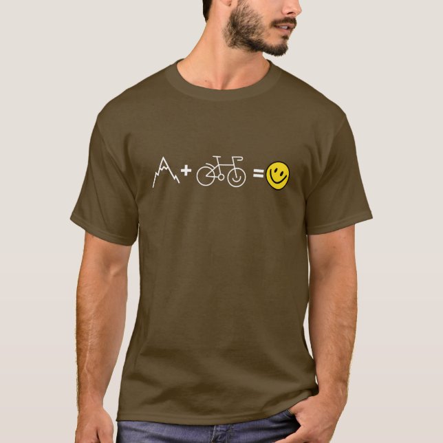 Camisa de bicicleta de montanha,Presente de bicicl (Frente)
