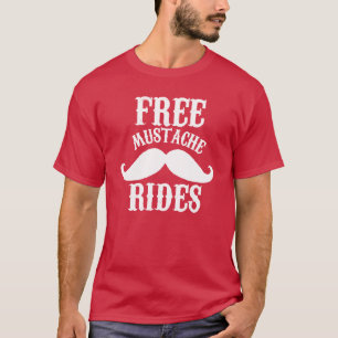 Camisa de bigode grátis