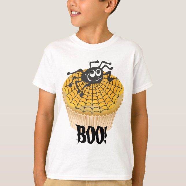 Camisa de Boi de Aranha Halloween (Frente)