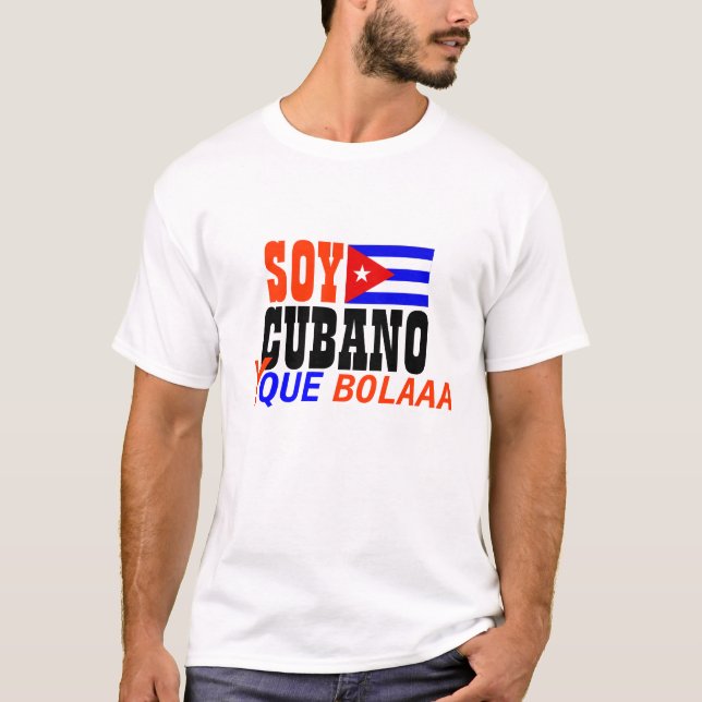 Camisa de Bolaaa do que da soja CUBANO y (Frente)