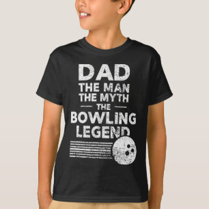 Camisa De Boliche Engraçada Para Pai Do Homem O Mi
