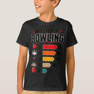Camisa de Boliche Masculina Engraçada Por Que Perc