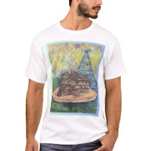 Camisa de Bolo de Aniversário