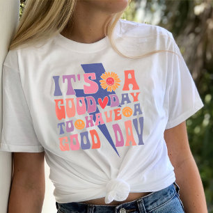 Camisa de bom dia, camisa estética de tendências