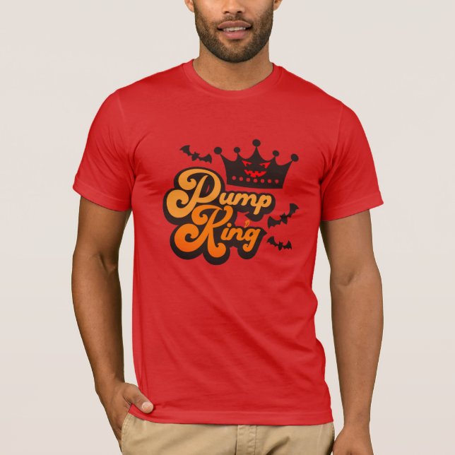 Camisa De Bomba | Engraçado Pumpkin Palavra Jogar  (Frente)