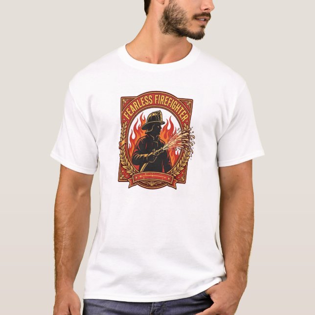 Camisa de Bombeiro Destemido (Frente)