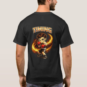 Camisa de Boxe Chibi Dojo Timing